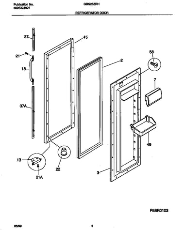 Refr door