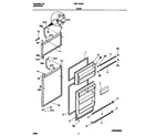 Universal/Multiflex (Frigidaire) MRT15CNEWB doors diagram