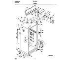 Universal/Multiflex (Frigidaire) MRT15CNEWB cabinet diagram