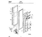 Frigidaire FRS26ZXHD0 frzr door diagram