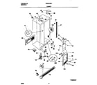 White-Westinghouse WRS22WNHD0 cabinet diagram