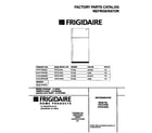 Frigidaire FRT21PRHD2 cover diagram