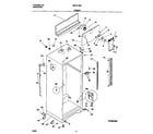 Universal/Multiflex (Frigidaire) MRT21NSHD0 cabinet diagram
