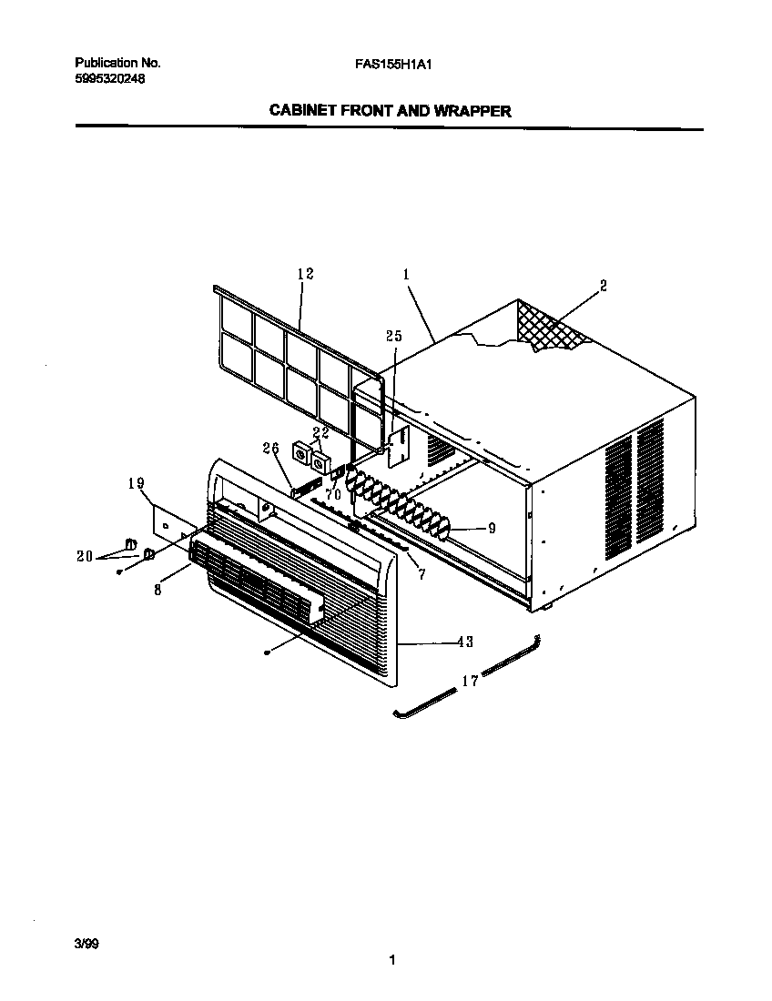 CABINET FRONT/WRAPPER