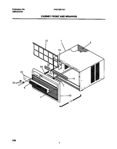 Cabinet front/wrapper