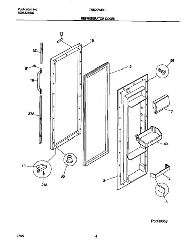 Refr door