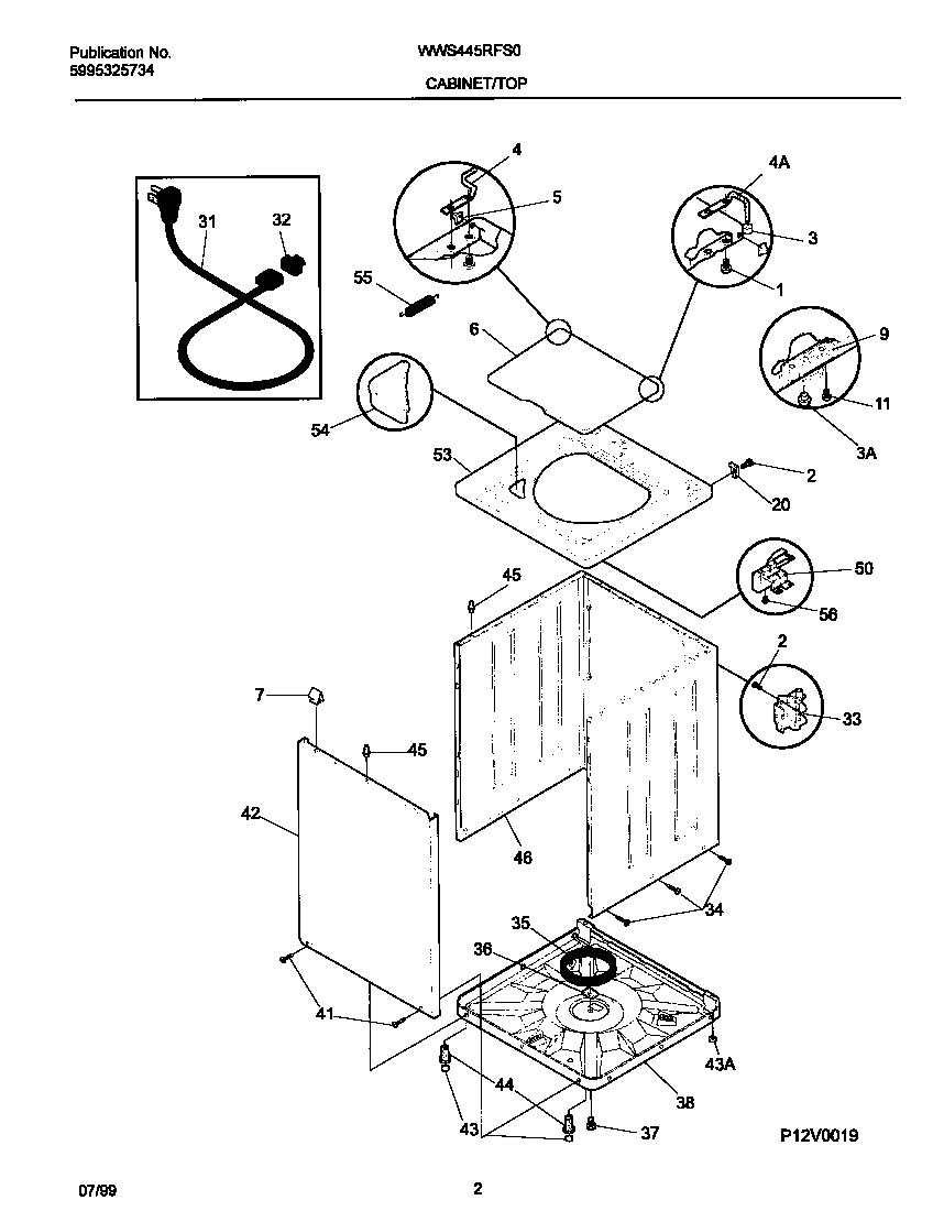 P12v0019 wshr cab,top