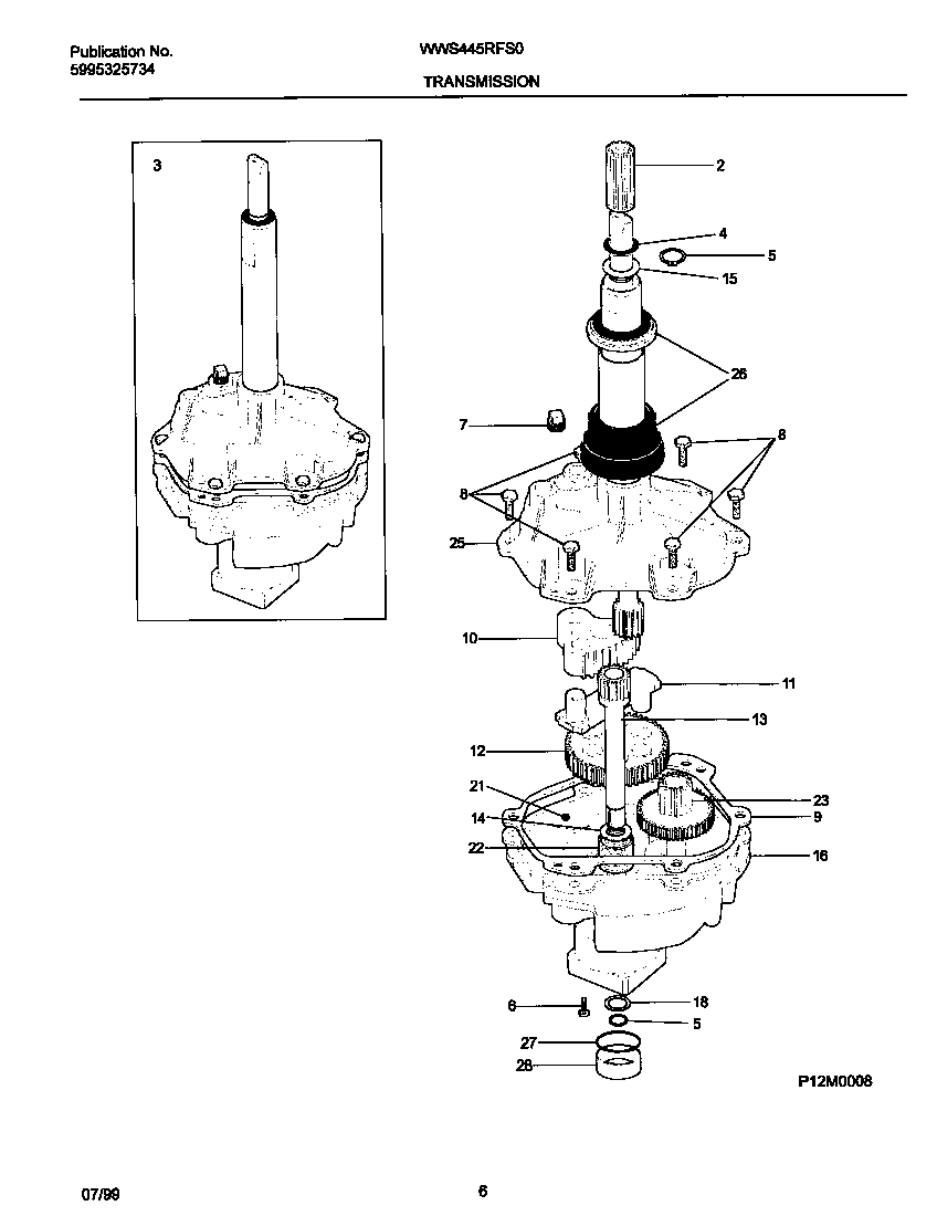P12m0008 transmission