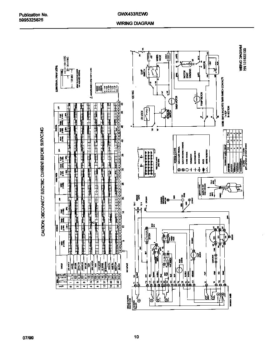 131822100 WIRING DIAGRAM