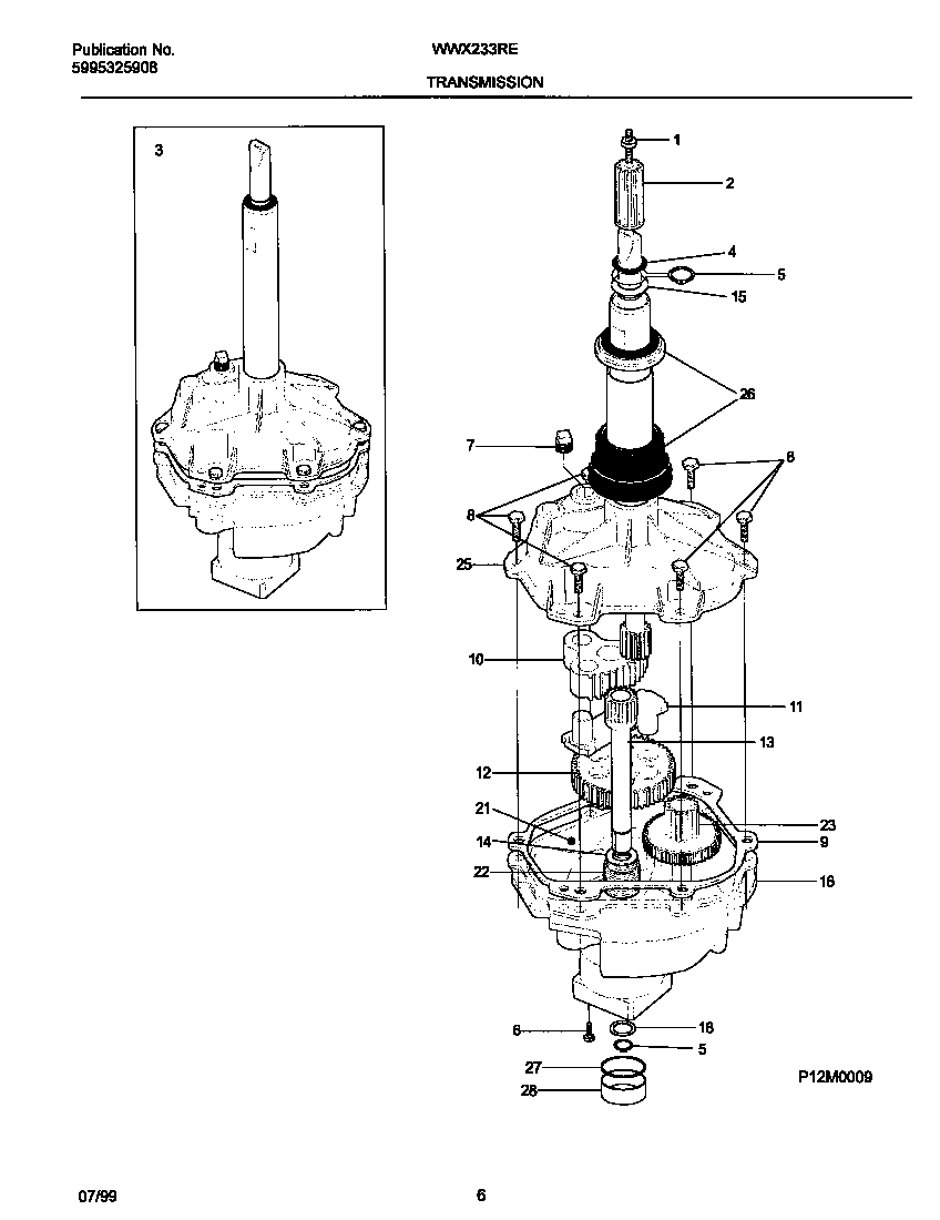 P12m0009 transmission