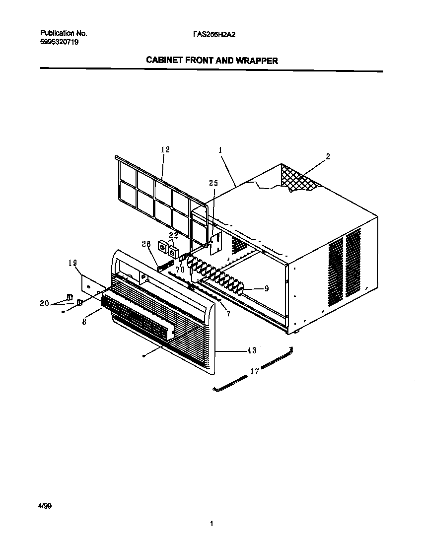 Cabinet front/wrapper