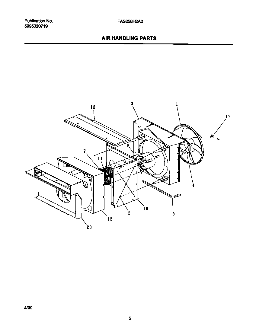 Air handling parts