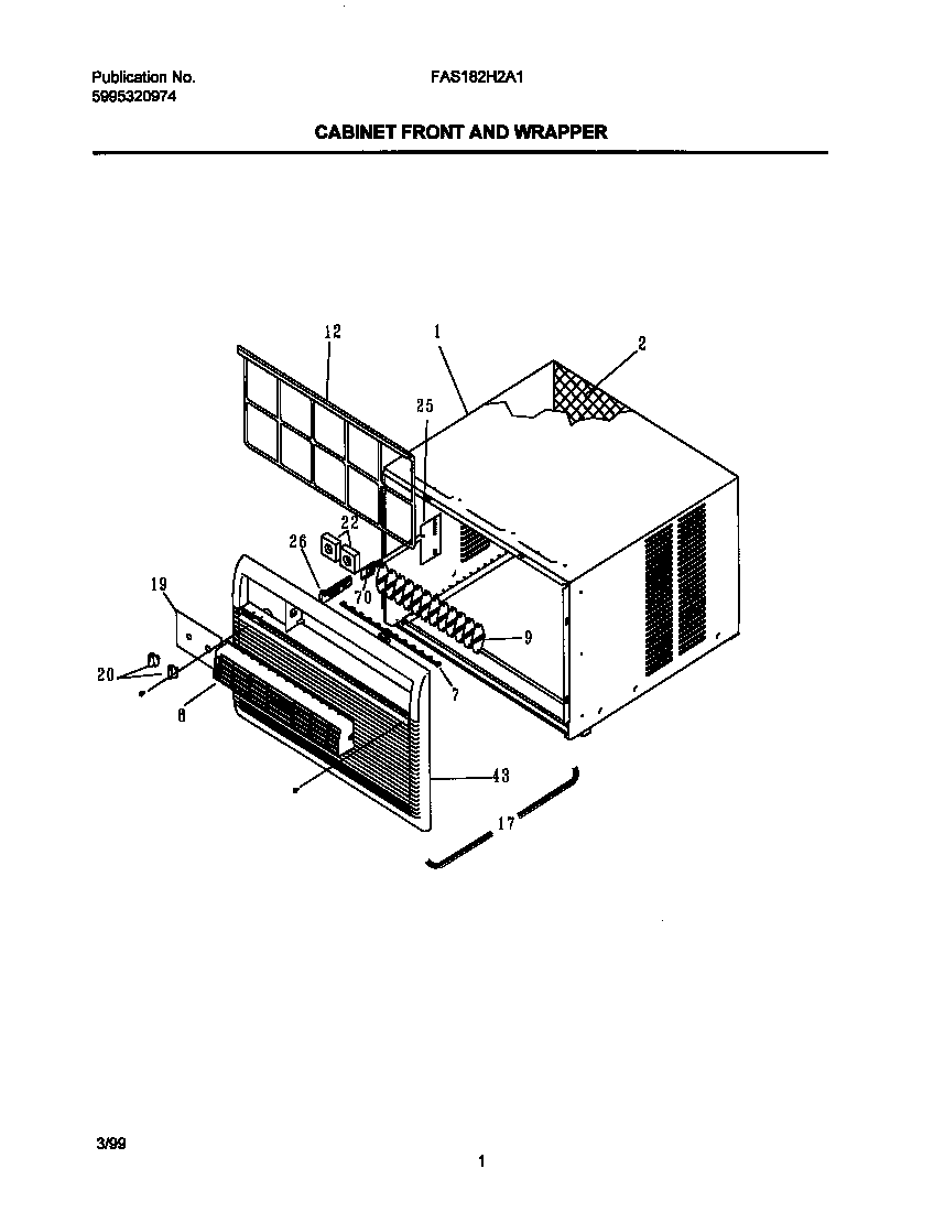 Cabinet front/wrapper