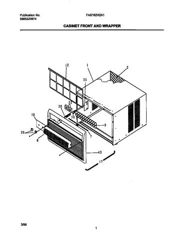 Cabinet front/wrapper