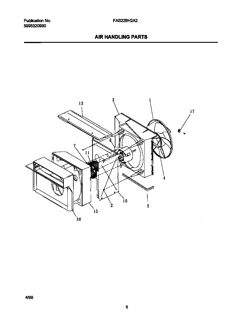 Air handling parts
