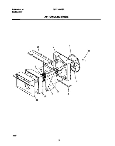 Air handling parts