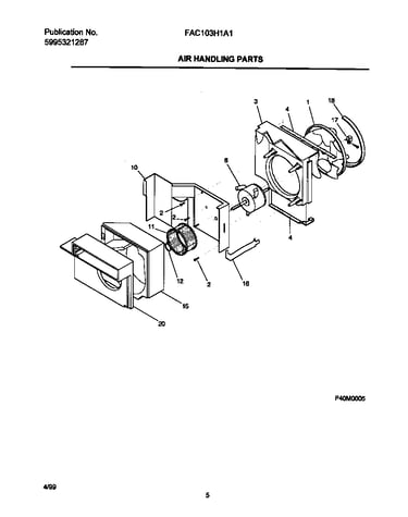 Air handling parts
