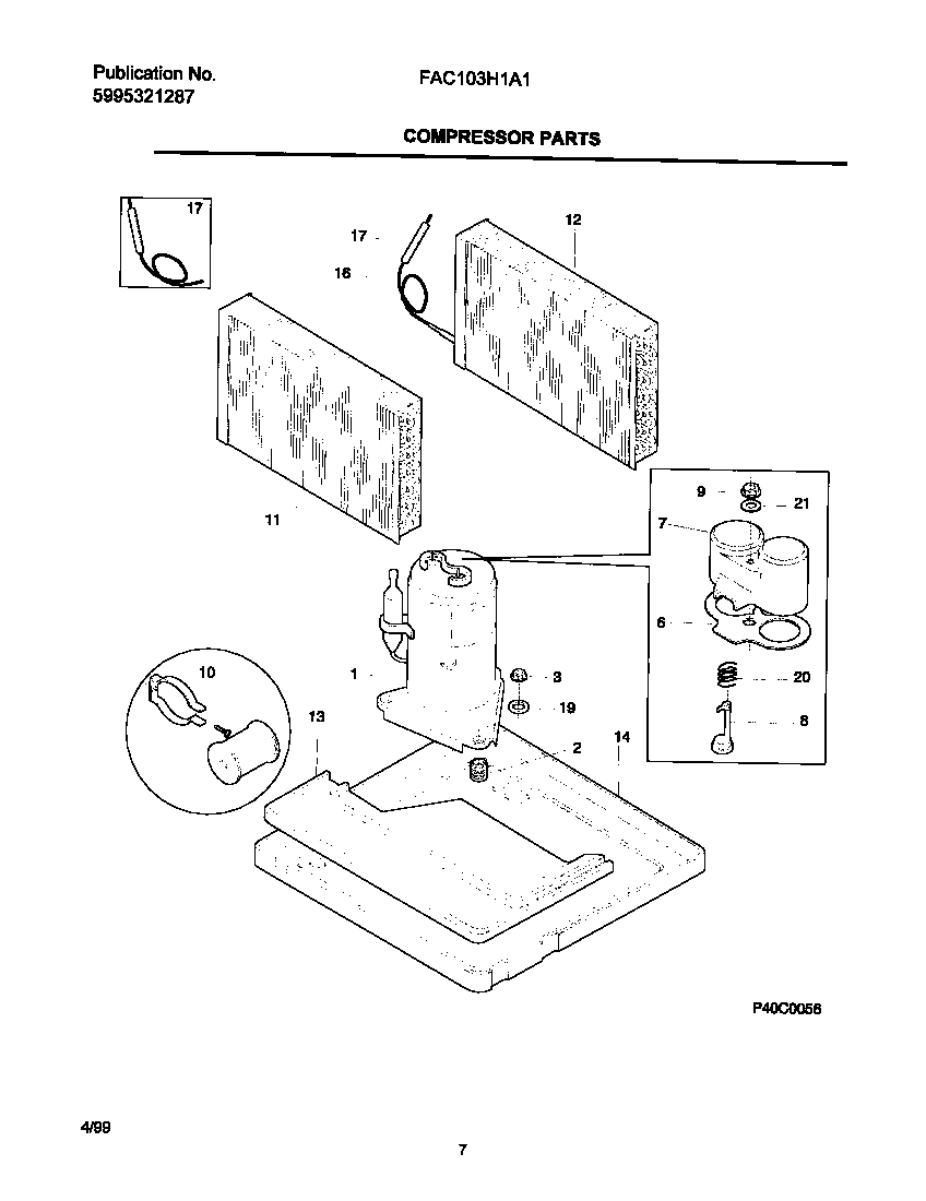 Compressor parts