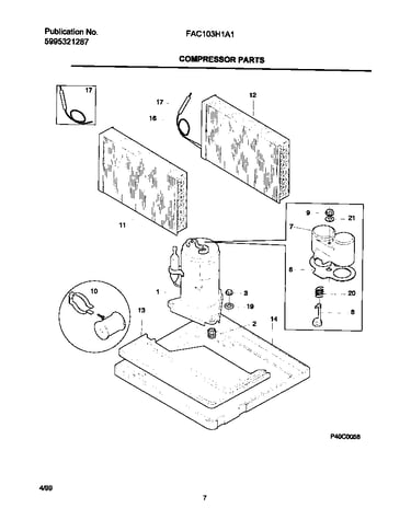 Compressor parts