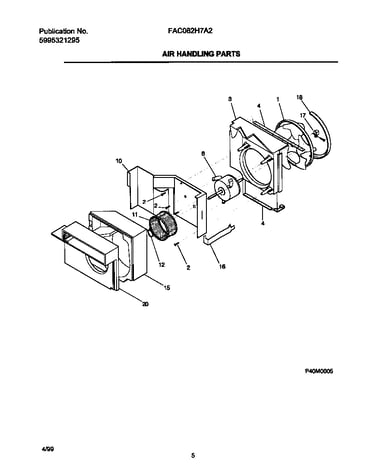 Air handling parts