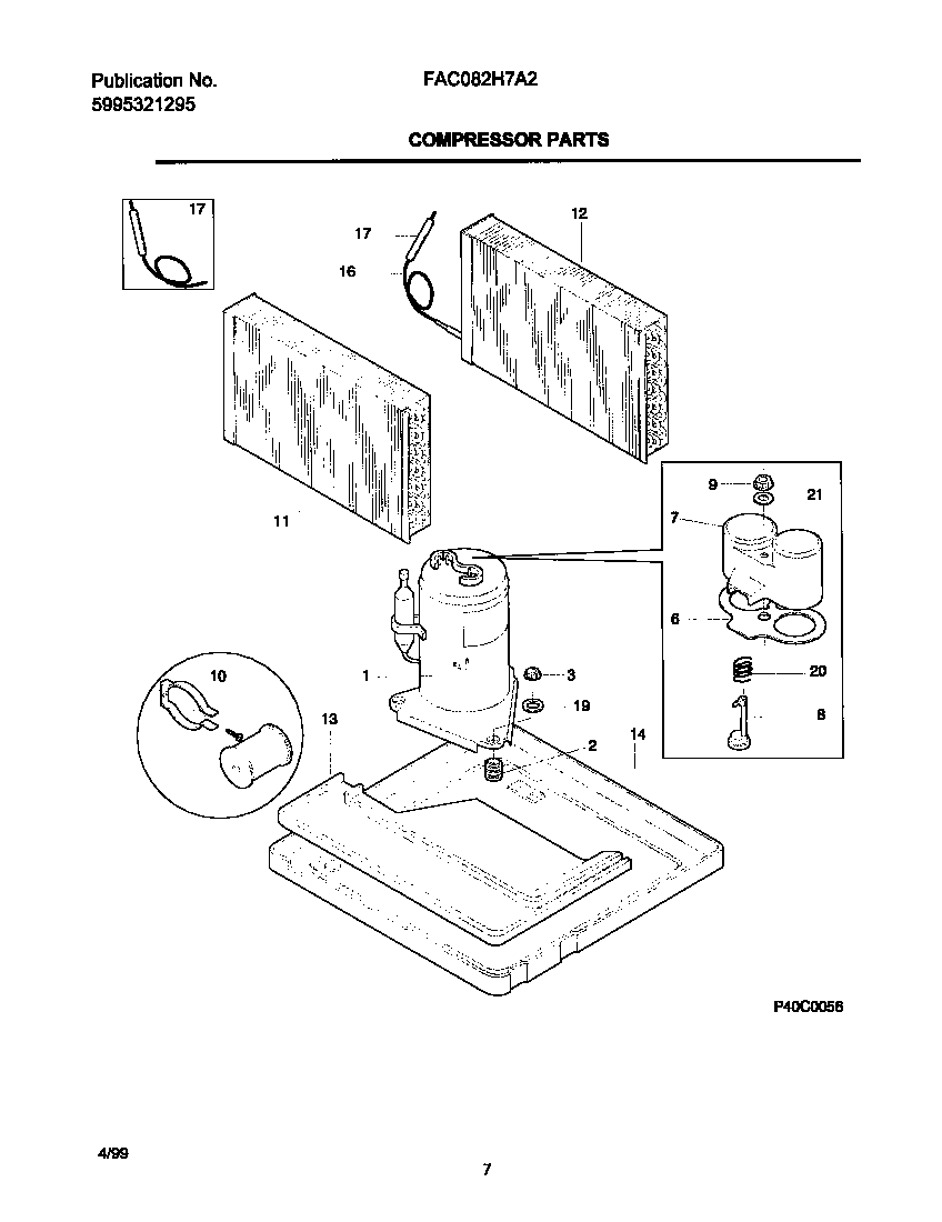 Compressor parts