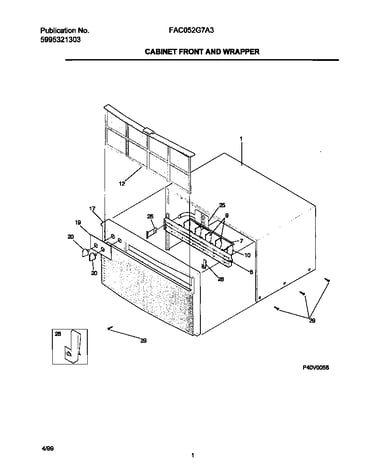Cabinet front/wrapper