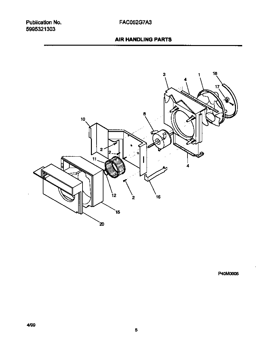 Air handling parts
