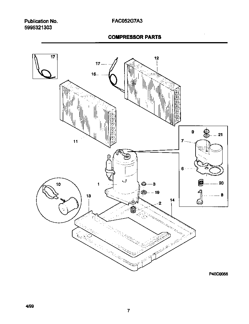 Compressor parts