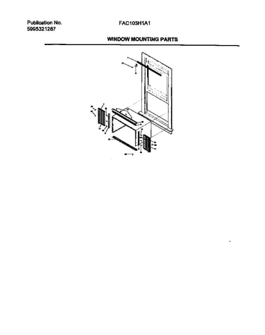 Window mounting parts