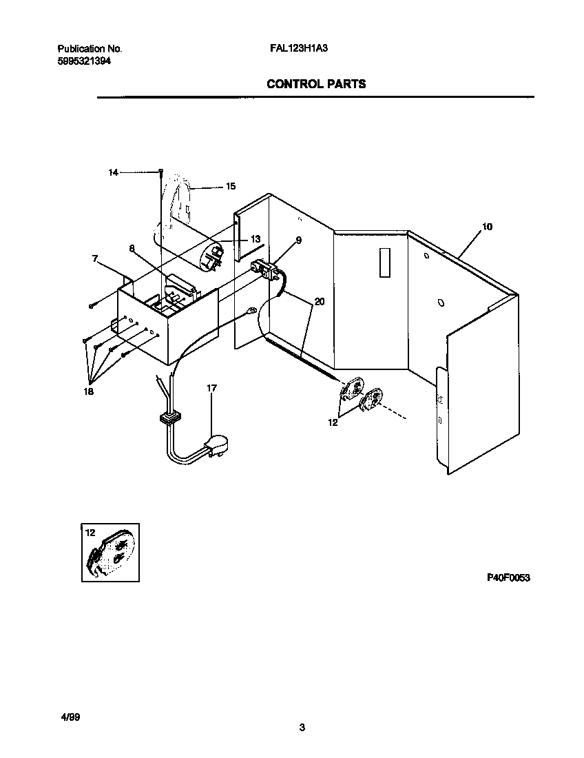 Control parts