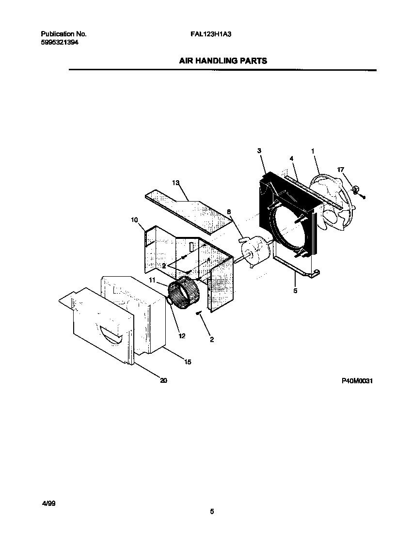 Air handling parts
