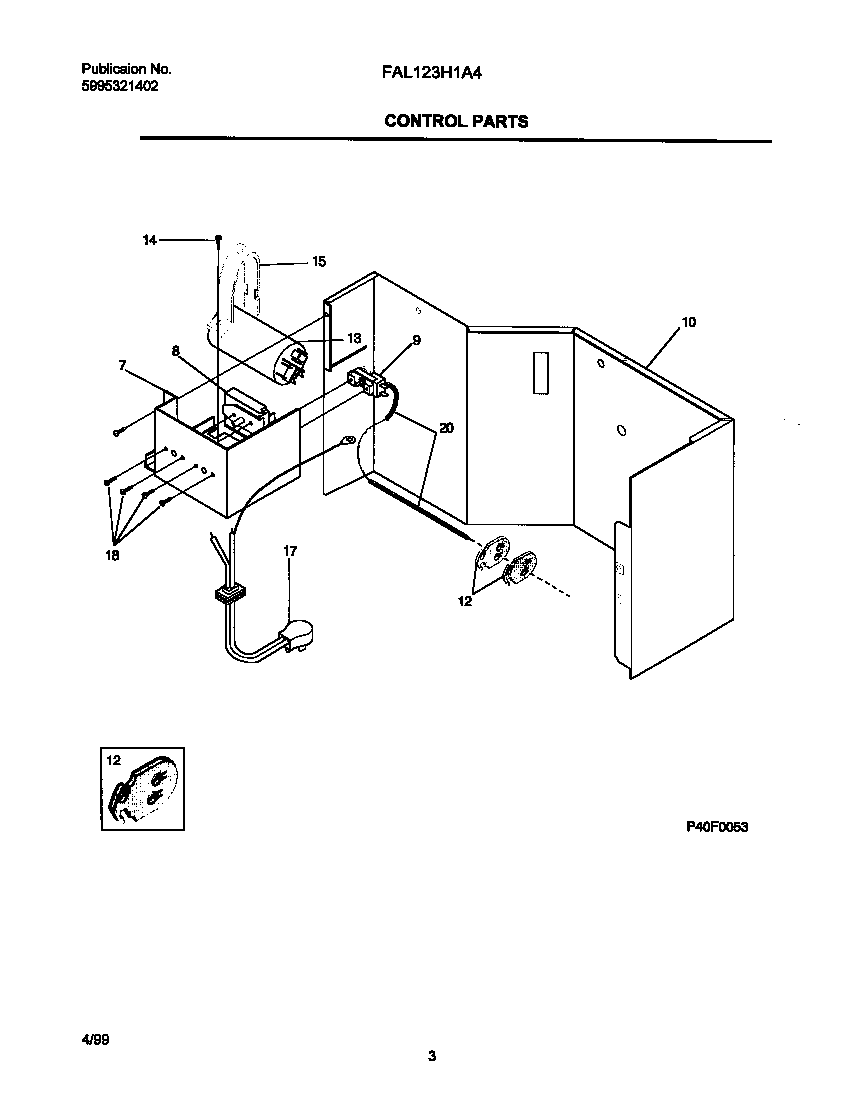 Control parts