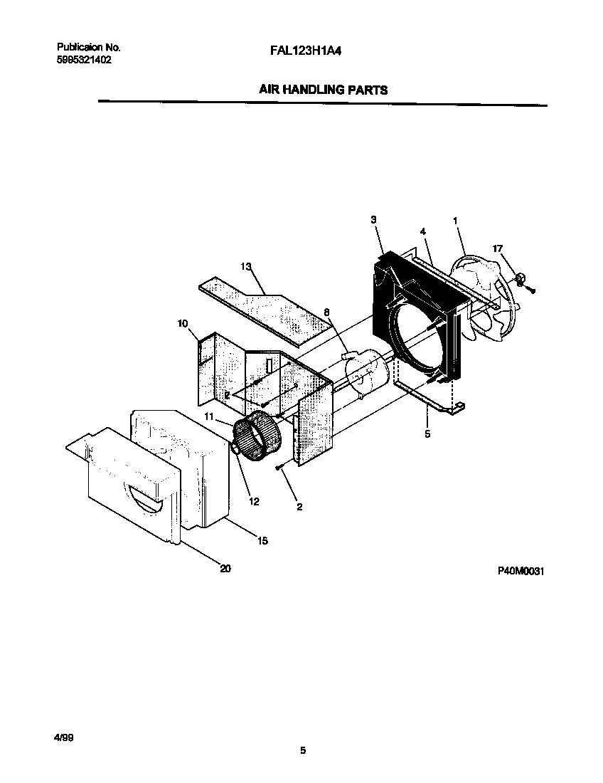 Air handling parts