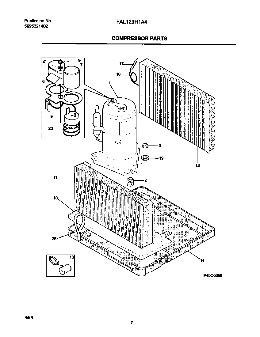 Compressor parts