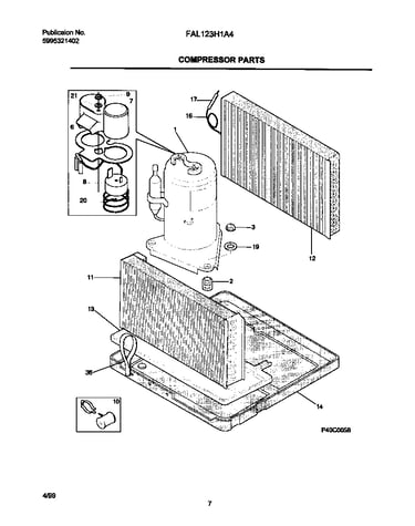 Compressor parts