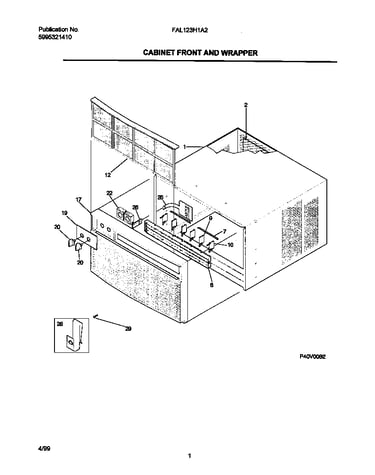 Cabinet front/wrapper