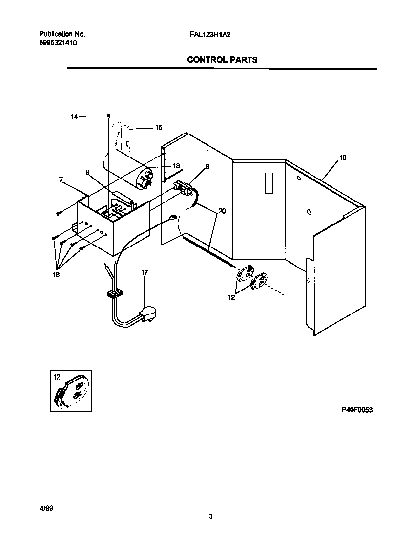 Control parts