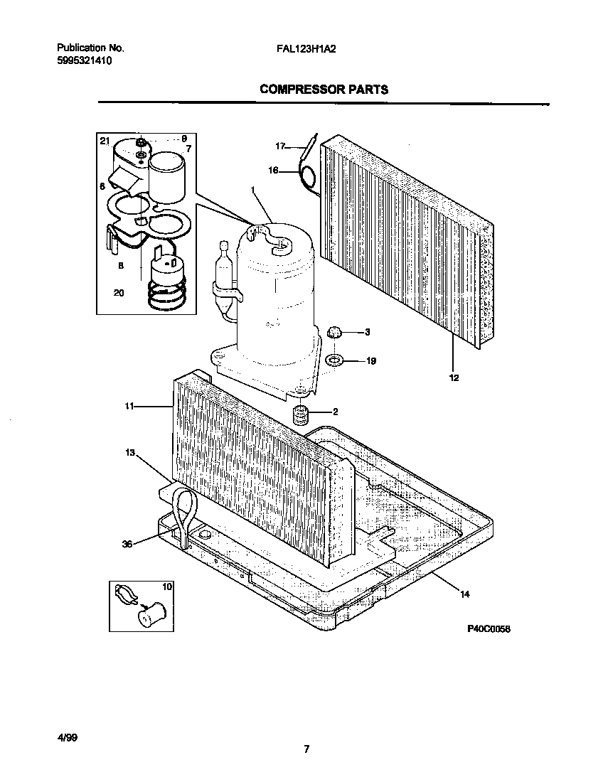 Compressor parts