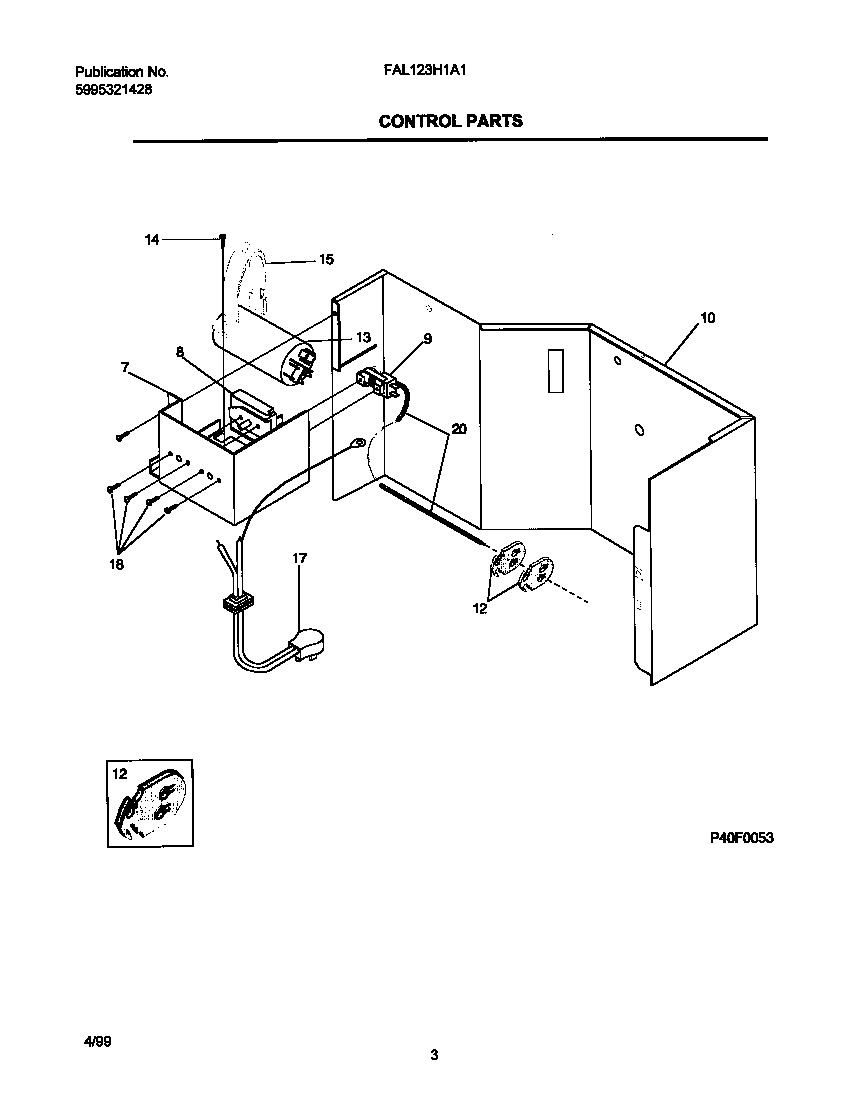 Control parts