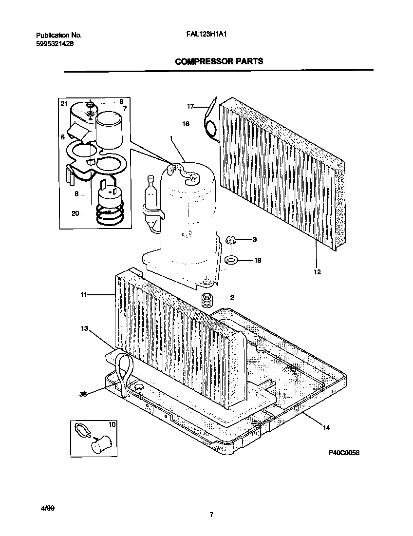 Compressor parts