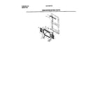 Frigidaire FAL123H1A1 window mounting parts diagram