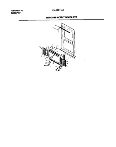 Window mounting parts