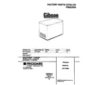Gibson GFC13M0HW0 cover diagram
