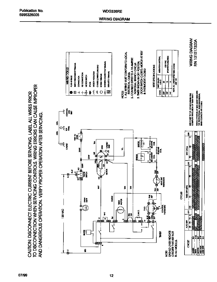 131517300 wiring diagram