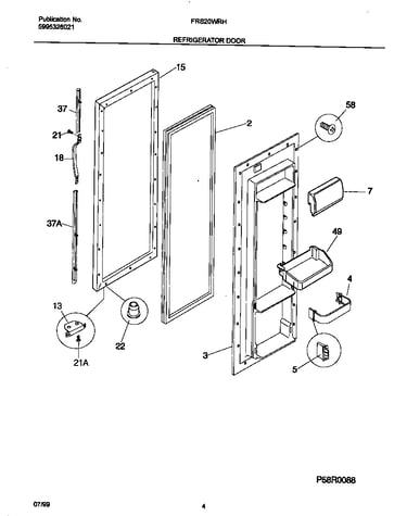 Refr door