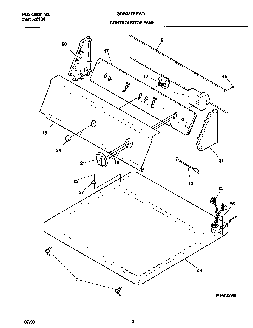 P16c0066 control panel