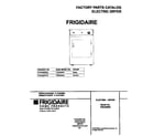 Frigidaire FDE546RES2 cover diagram