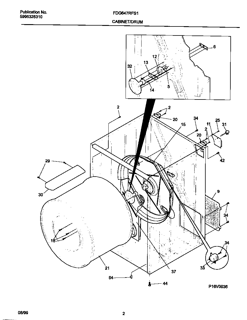 P16V0036 DRY CAB,HEATER