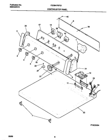 P16c0054 control panel