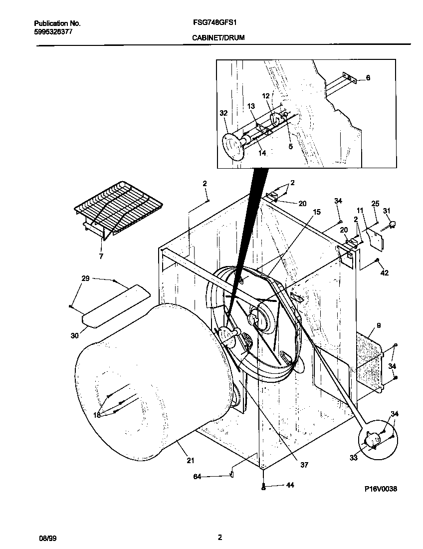 P16V0038 DRY CAB,HEATER